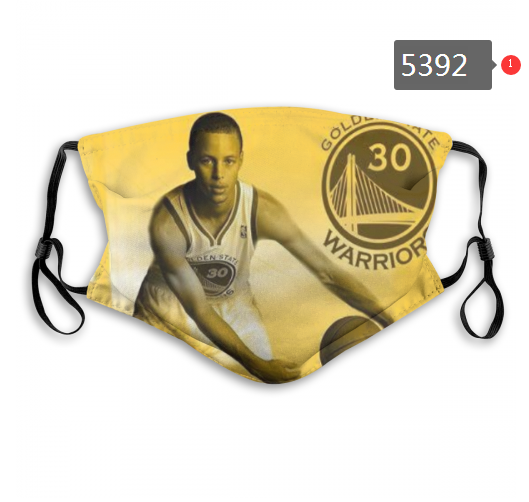 2020 NBA Golden State Warriors #1 Dust mask with filter